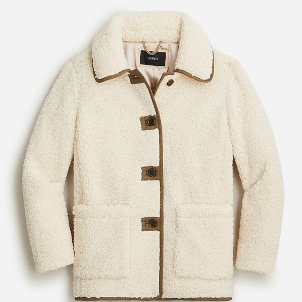 J.Crew Teddy Sherpa Jacket